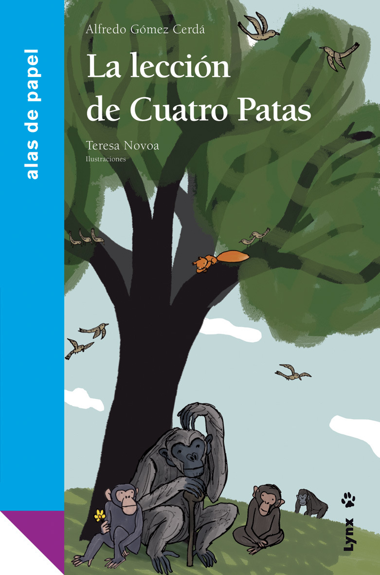 Imatge de la portada del llibre La lección de Cuatro Patas